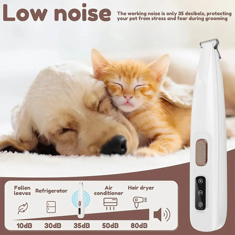 Pet Clipper | Waterproof | Quiet Operation | Durable