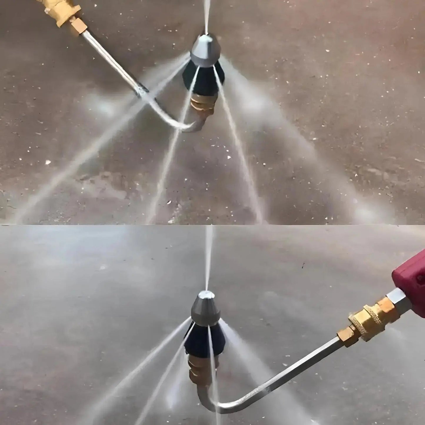 Pipe Cleaning Nozzle | Chemical-Free | High-Pressure Power | Stainless Steel