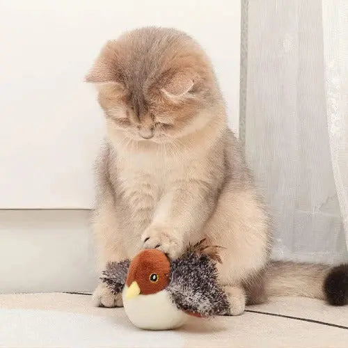 Cat Toy | Realistic Movement | Encourages Play | Plastic