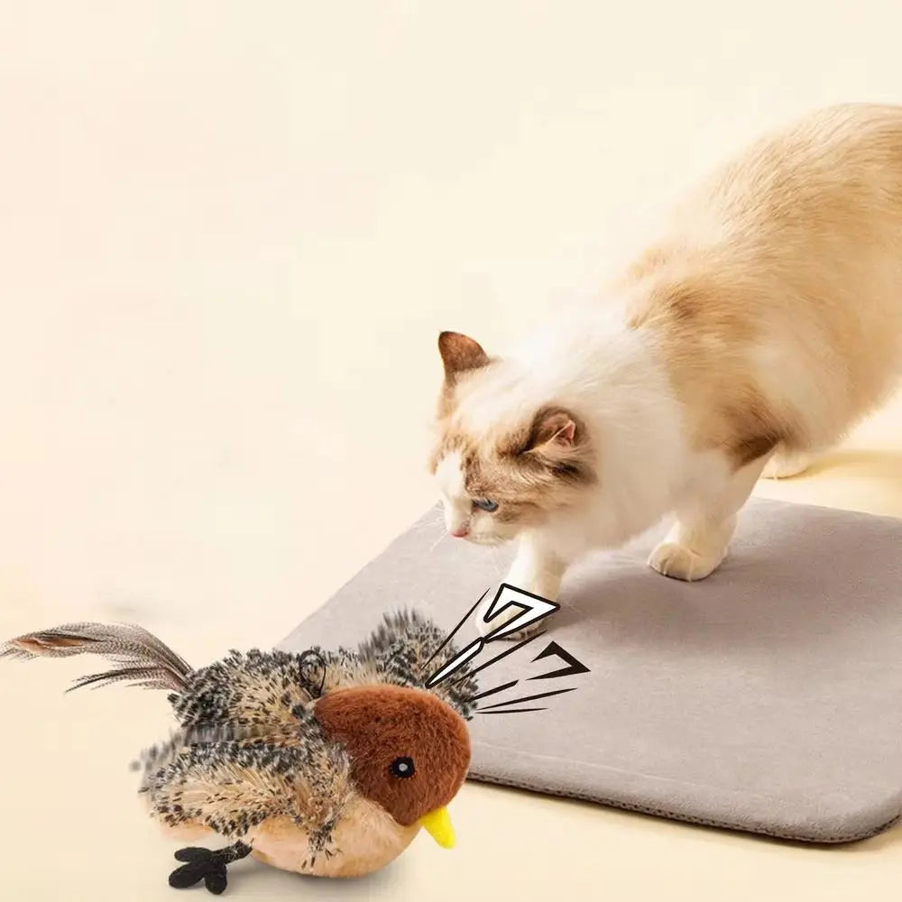 Cat Toy | Realistic Movement | Encourages Play | Plastic