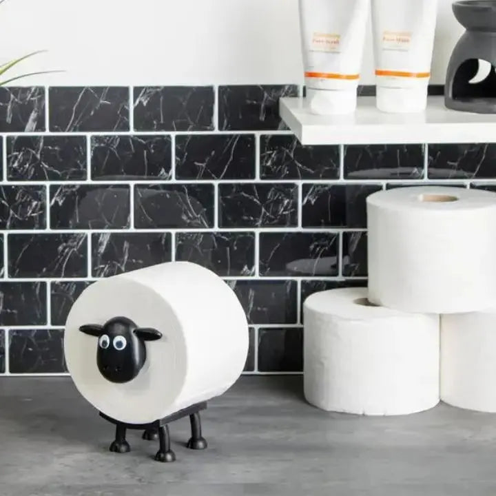 Toilet Paper Holder | Sheep Design | Tool-Free Assembly | PLA Material