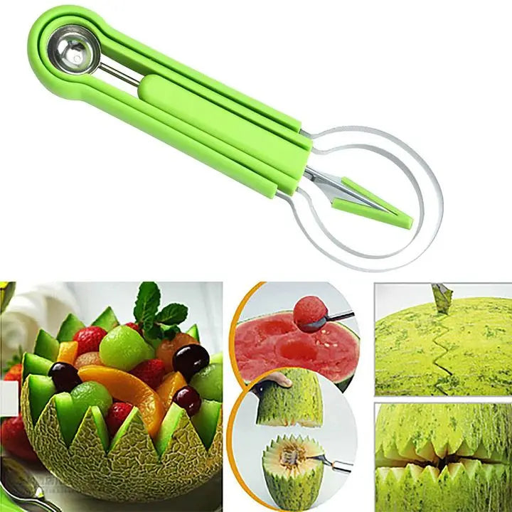 Fruit and Vegetable Slicer | Sharp Blades | Precise Cutting | Stainless Steel
