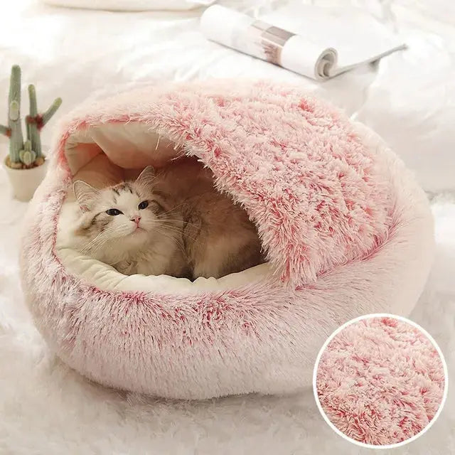 Cat Bed | Non-stick | Cozy Warmth | Dishwasher-safe