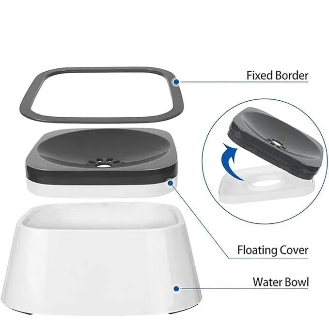 Pet Water Dispenser | Splash Proof | Filtered Clean Water | Plastic