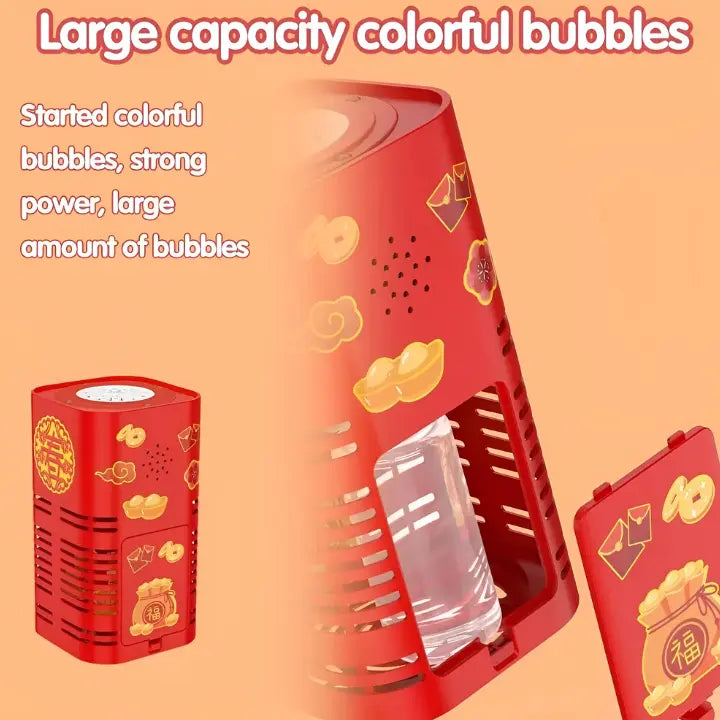 Glowing Soap Bubbles | Portable | Easy Setup | Plastic