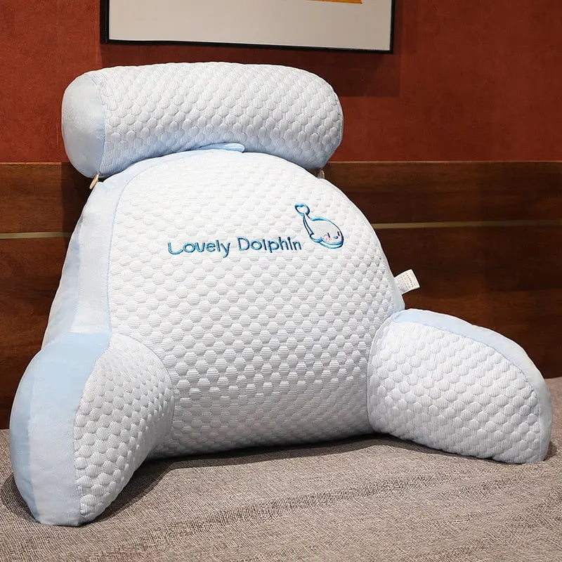 BackNest Cushion | Ergonomic Support | Versatile Comfort | Cotton