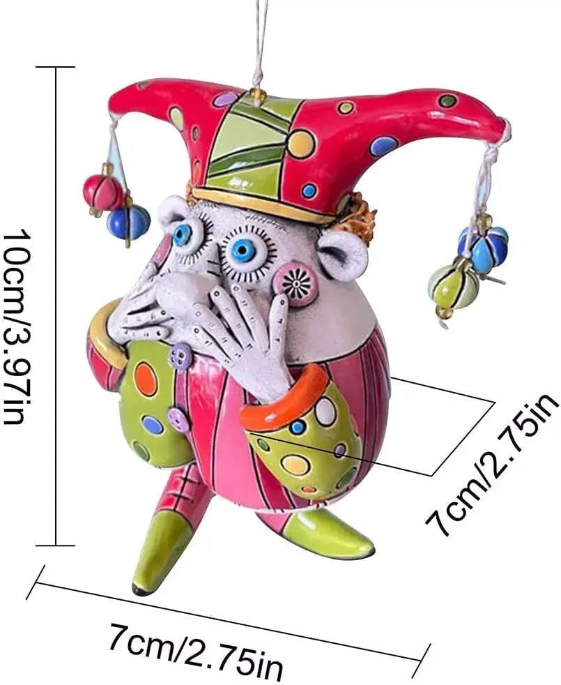 Wind Chime | Handcrafted | Deep Resonant Sound | Clay