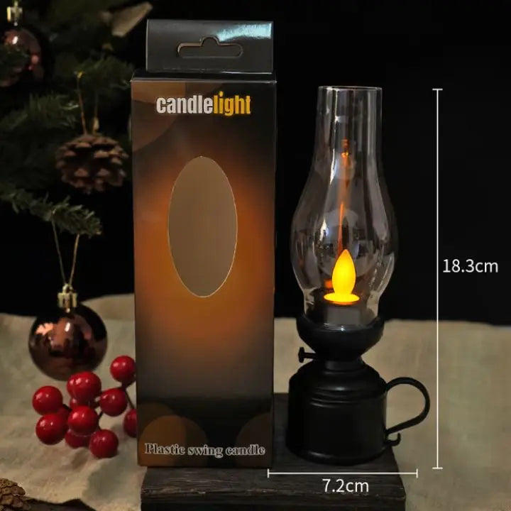 LED Candle | Flickering Flame | Safe Flame-Free | Plastic