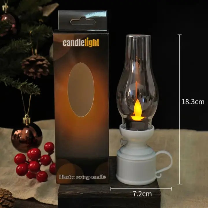 LED Candle | Flickering Flame | Safe Flame-Free | Plastic