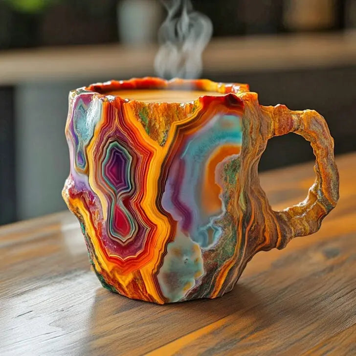 Mineral Crystal Cup | Non-stick | Temperature Retention | Heat-resistant