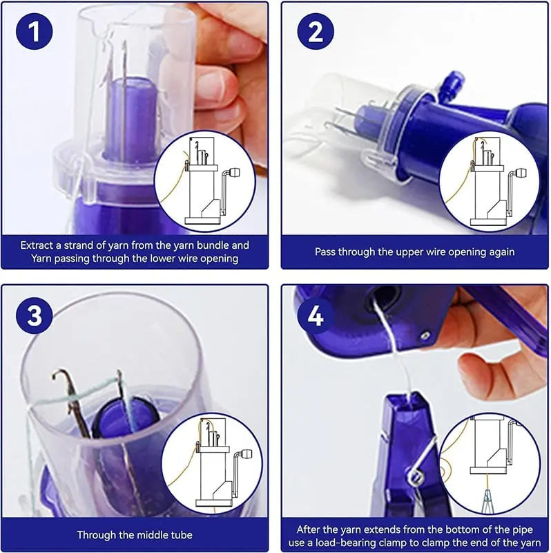 Knitting Tool | Non-stick | Even Tension System | Plastic