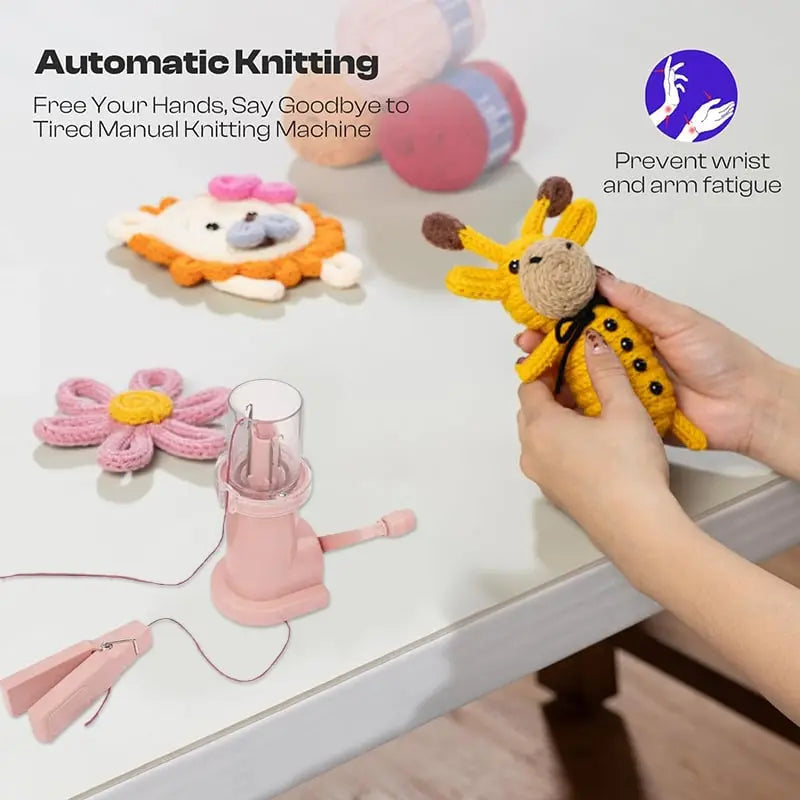 Knitting Tool | Non-stick | Even Tension System | Plastic