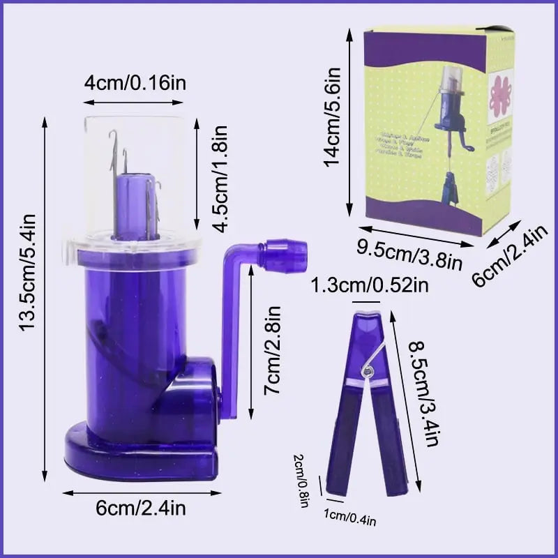 Knitting Tool | Non-stick | Even Tension System | Plastic