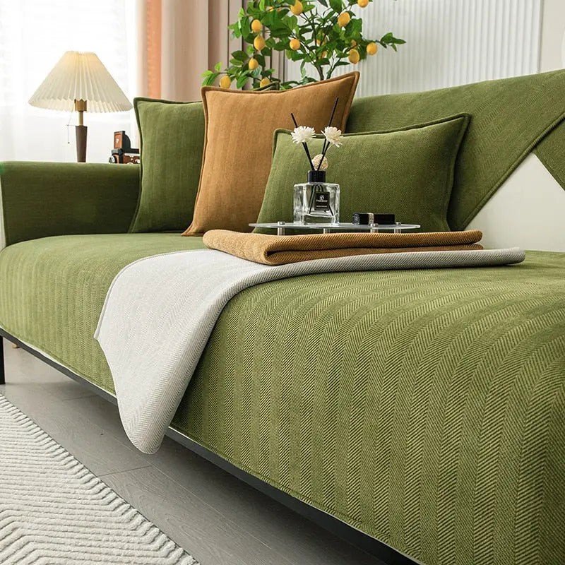 Sofa Cover | Non-slip | Secure Fit | Chenille