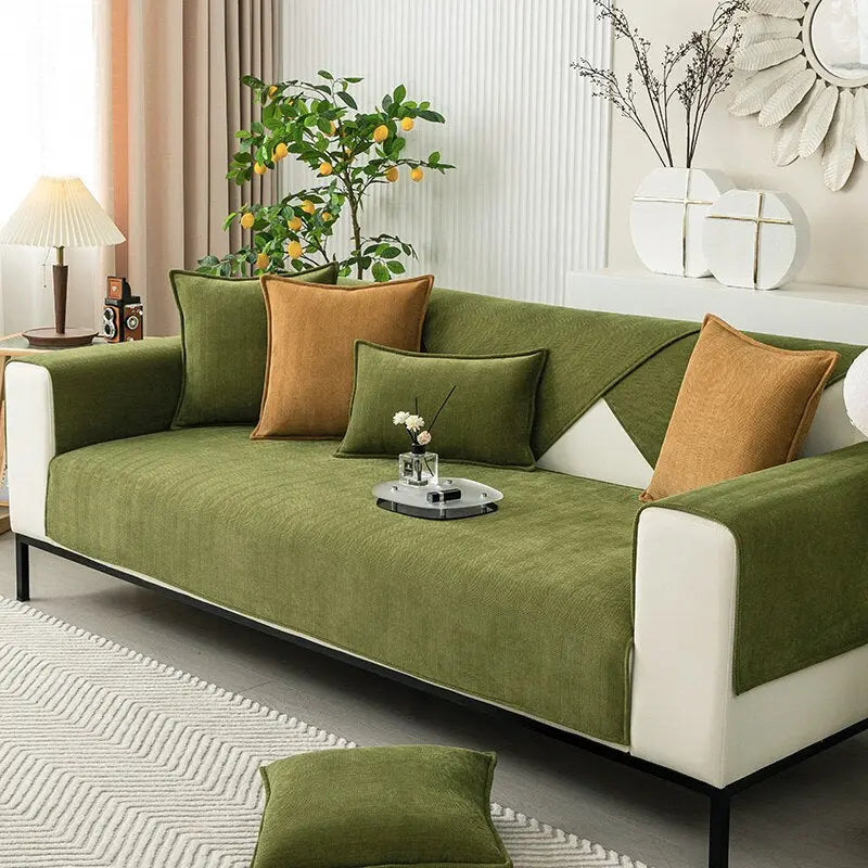 Sofa Cover | Non-slip | Secure Fit | Chenille