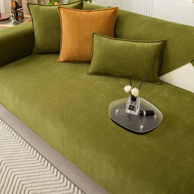 Sofa Cover | Non-slip | Secure Fit | Chenille