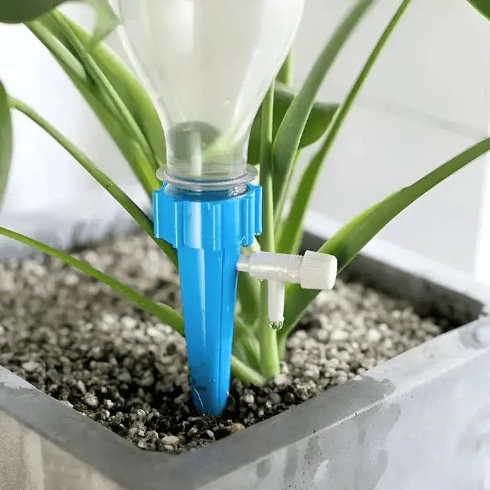 Self-Watering Spikes | Adjustable Flow | Automatic Watering | Plastic