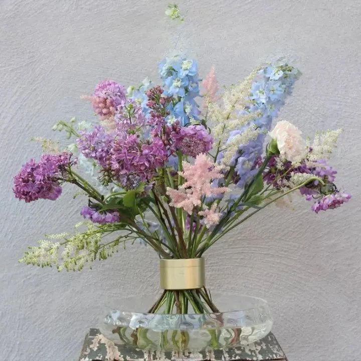Flower Stem Holder | Spiral Shape | Secure Grip | Heat-resistant