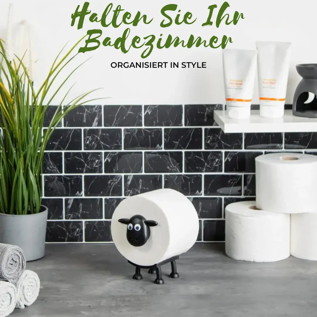 Toilet Paper Holder | Space-saving | Unique Design | PLA