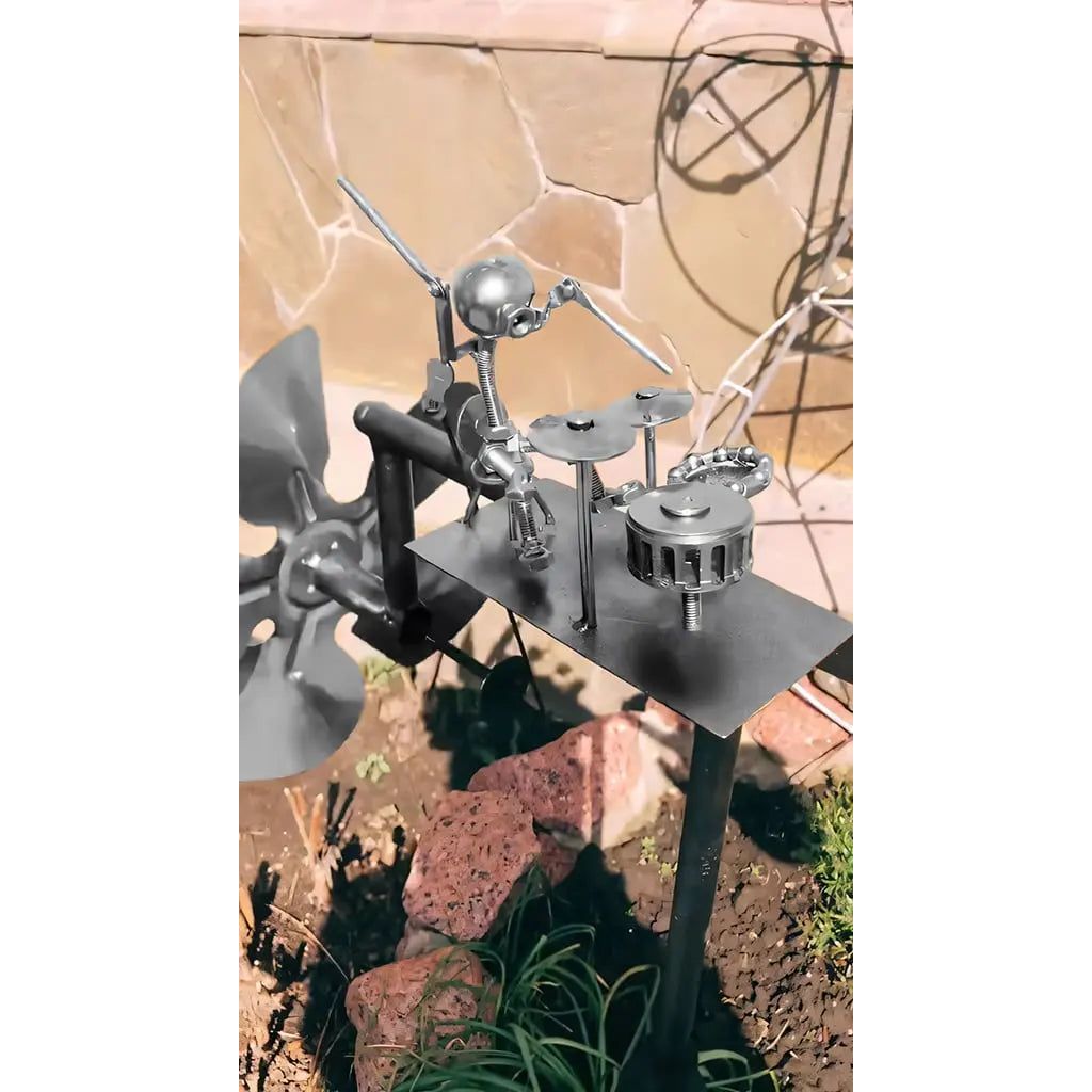 Garden Windmill | Wind-activated | Soothing Melody | Steel