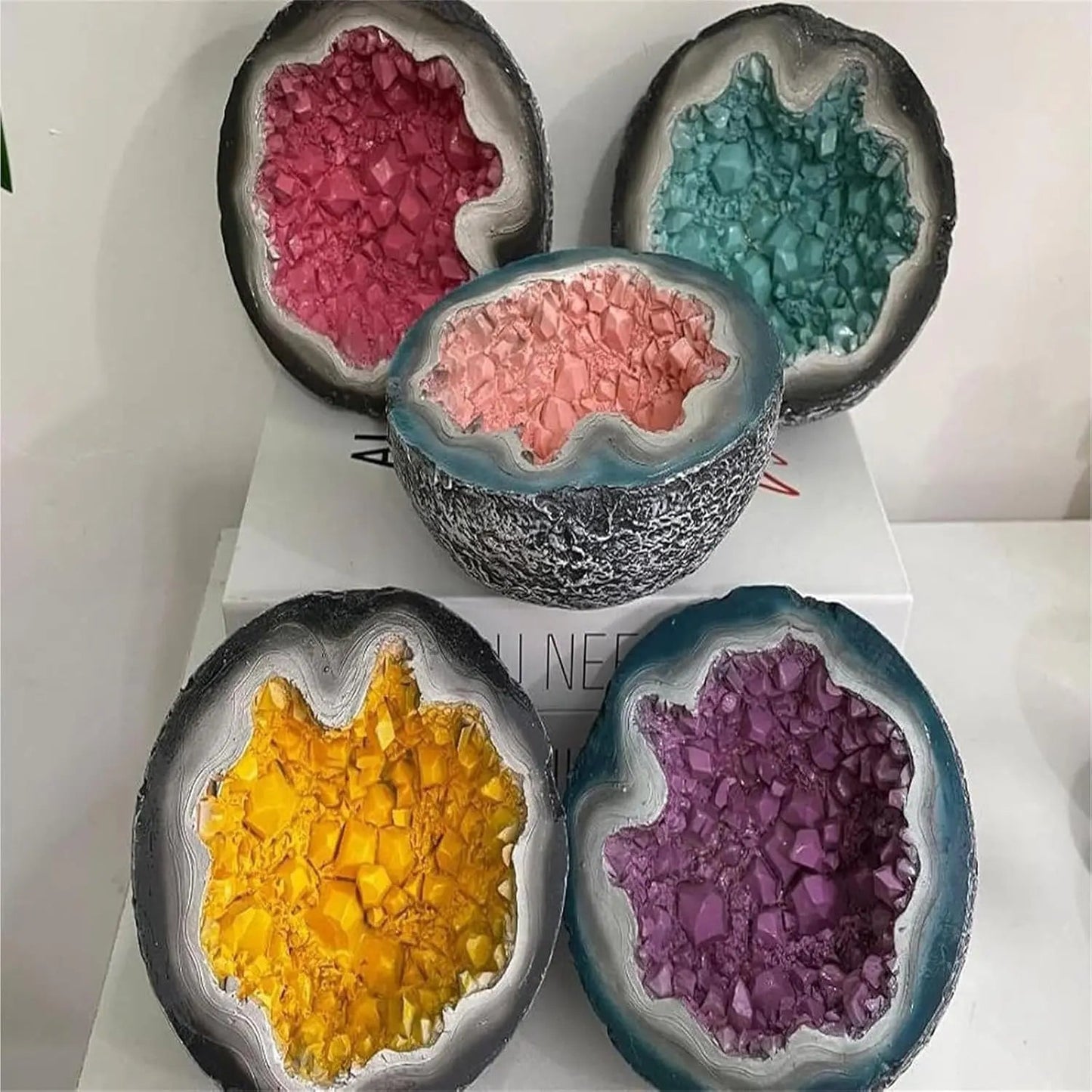 Healing Crystal Light | Non-stick | Calm Energy | Resin