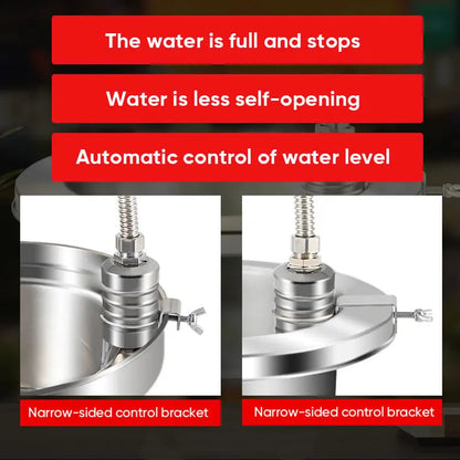 Mini Float Valve | Rust-resistant | Overflow Prevention | Stainless Steel