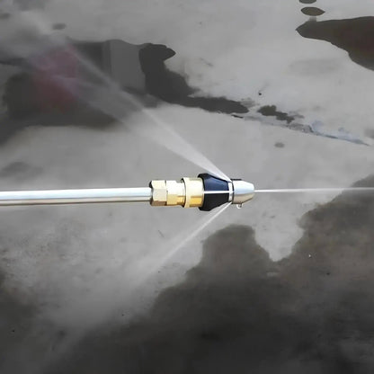 Pipe Cleaning Nozzle | Chemical-Free | High-Pressure Power | Stainless Steel