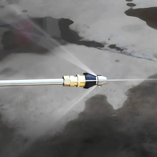 Pipe Cleaning Nozzle | Chemical-Free | High-Pressure Power | Stainless Steel