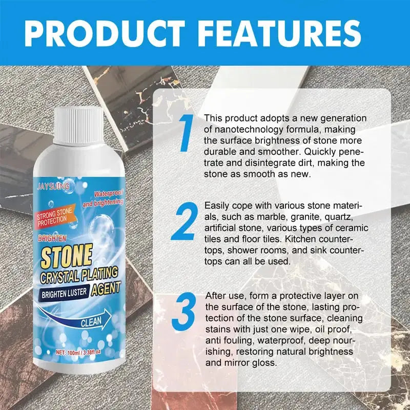 Stone Stain Remover | Gel Formula | Deep Penetration | Natural