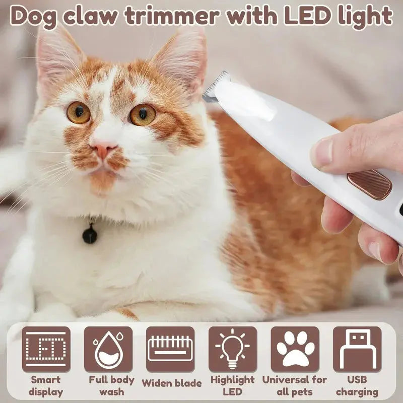 Pet Clipper | Waterproof | Quiet Operation | Durable
