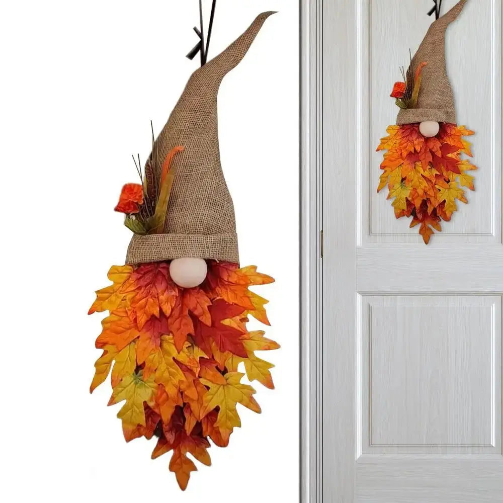 Door Hanger | Autumn Design | Weather Resistant | Fabric