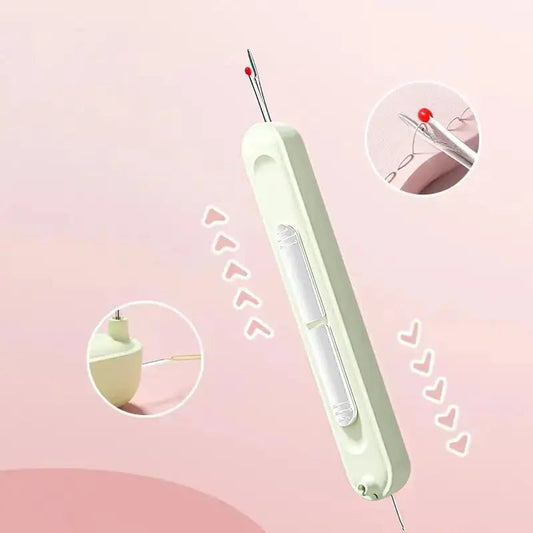 Needle Threader | Quick Threading | Precise Stitch Removal | Plastic
