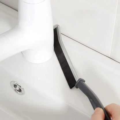Corner Cleaning Brush | Angled Head | Precise Edge Cleaning | Plastic