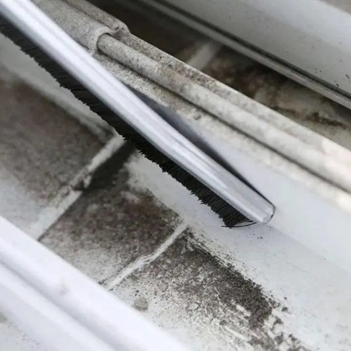 Corner Cleaning Brush | Angled Head | Precise Edge Cleaning | Plastic