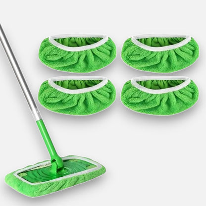 Reusable Mop Pads | Easy Attach | Eco-friendly Use | Microfiber (2+2 free)