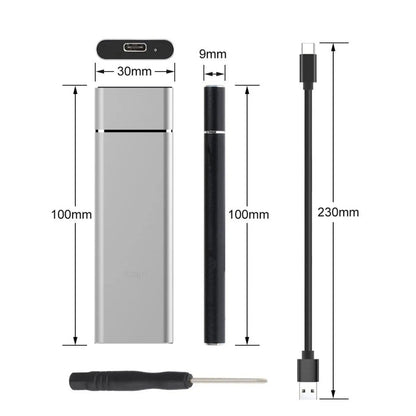 External Hard Drive | 1TB Storage | Fast Data Transfer | Metal