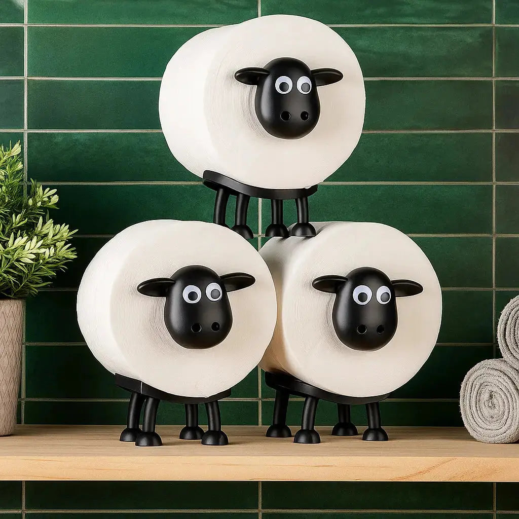 Toilet Paper Holder | Space-saving | Unique Design | PLA
