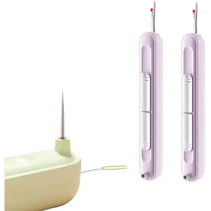 Needle Threader | Quick Threading | Precise Stitch Removal | Plastic