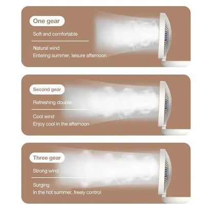 Quiet Fan | Whisper-Quiet | Adjustable Tilt | ABS Plastic
