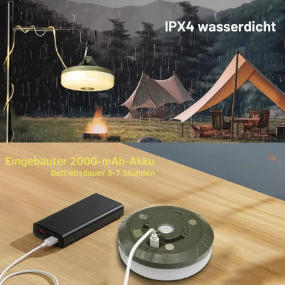 Camping Light | Multifunctional 4-in-1 | Weatherproof Durability | Plastic