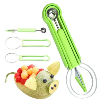 Fruit and Vegetable Slicer | Sharp Blades | Precise Cutting | Stainless Steel