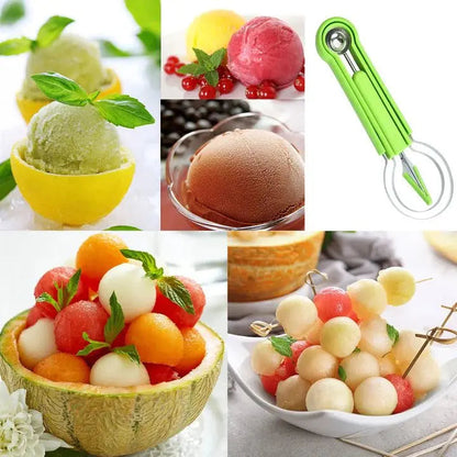 Fruit and Vegetable Slicer | Sharp Blades | Precise Cutting | Stainless Steel