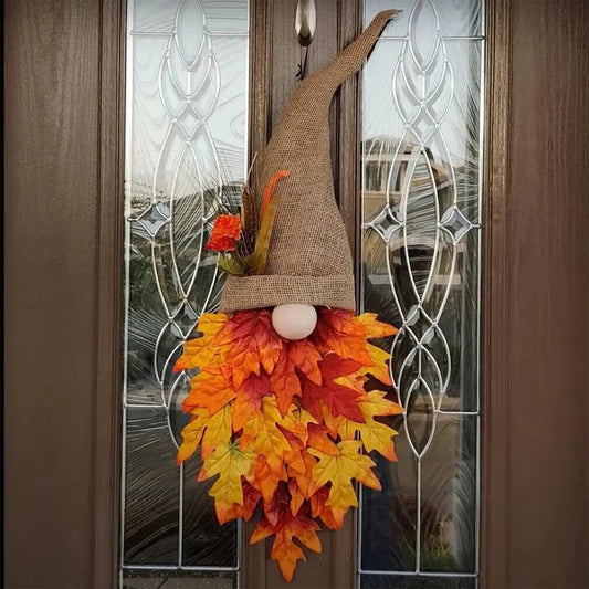 Door Hanger | Autumn Design | Weather Resistant | Fabric