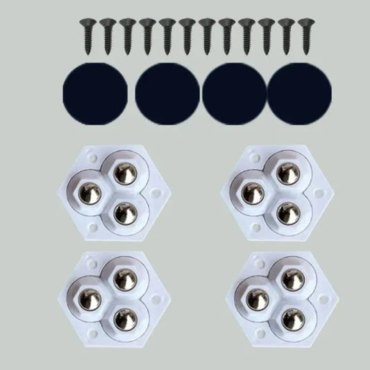Furniture Casters | 360° Rotation | Smooth Mobility | Steel