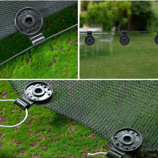 Shade Net Clips | Weather-resistant | Easy Attachment | Polyethylene