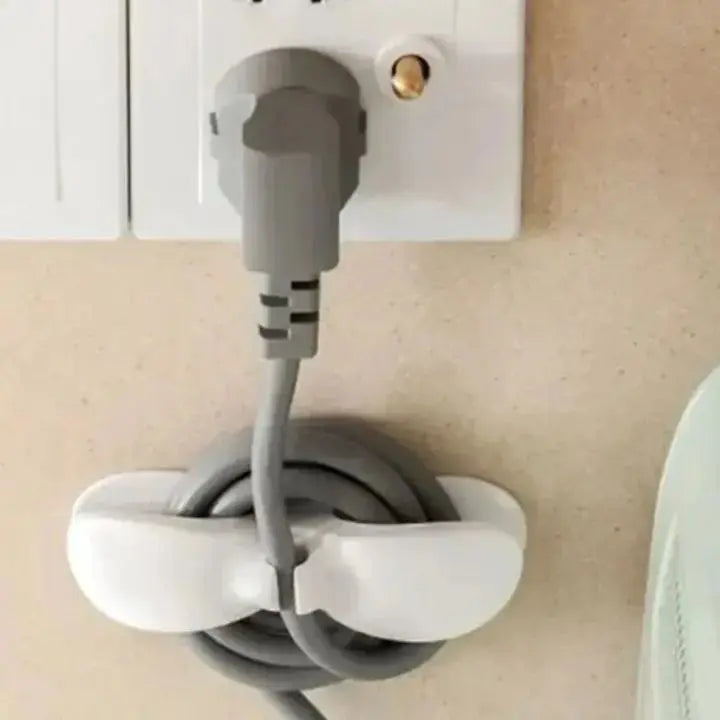 Cable Organizer | Self-adhesive | Clutter Elimination | Plastic