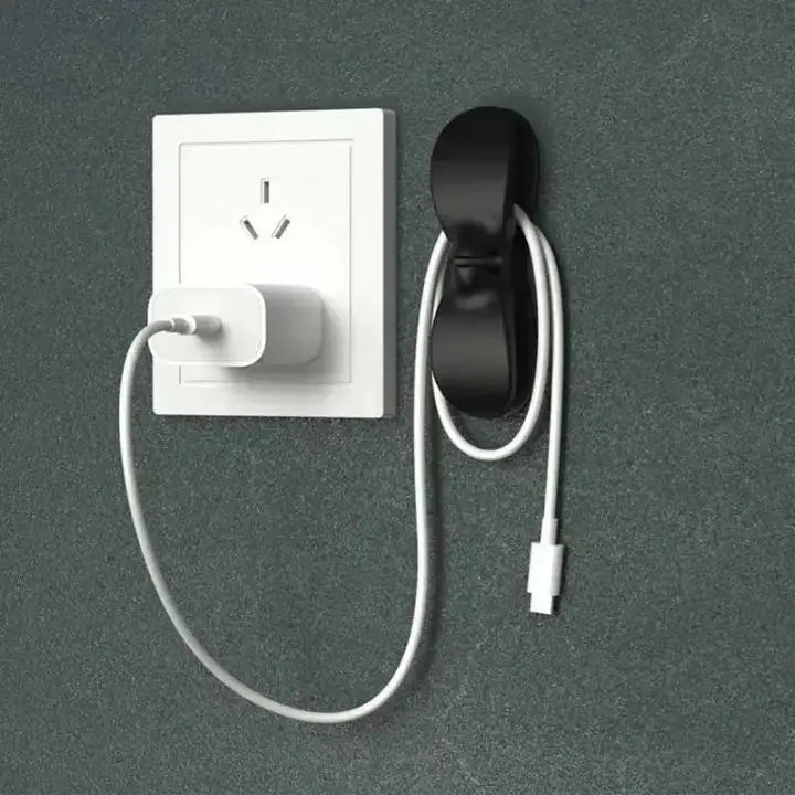 Cable Organizer | Self-adhesive | Clutter Elimination | Plastic
