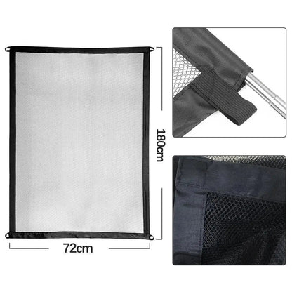 Pet Safety Gate | Easy Install | Versatile Use | Nylon
