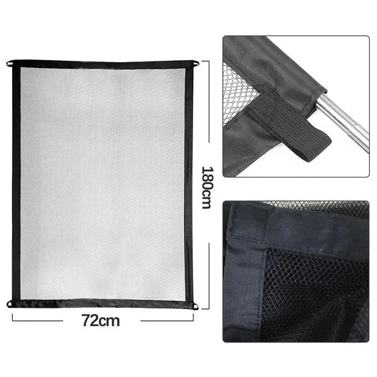 Pet Safety Gate | Easy Install | Versatile Use | Nylon