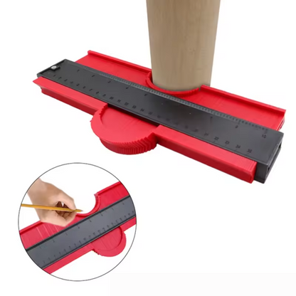 Contour Gauge | 52 Stainless Pins | Accurate Shape Transfer | Durable